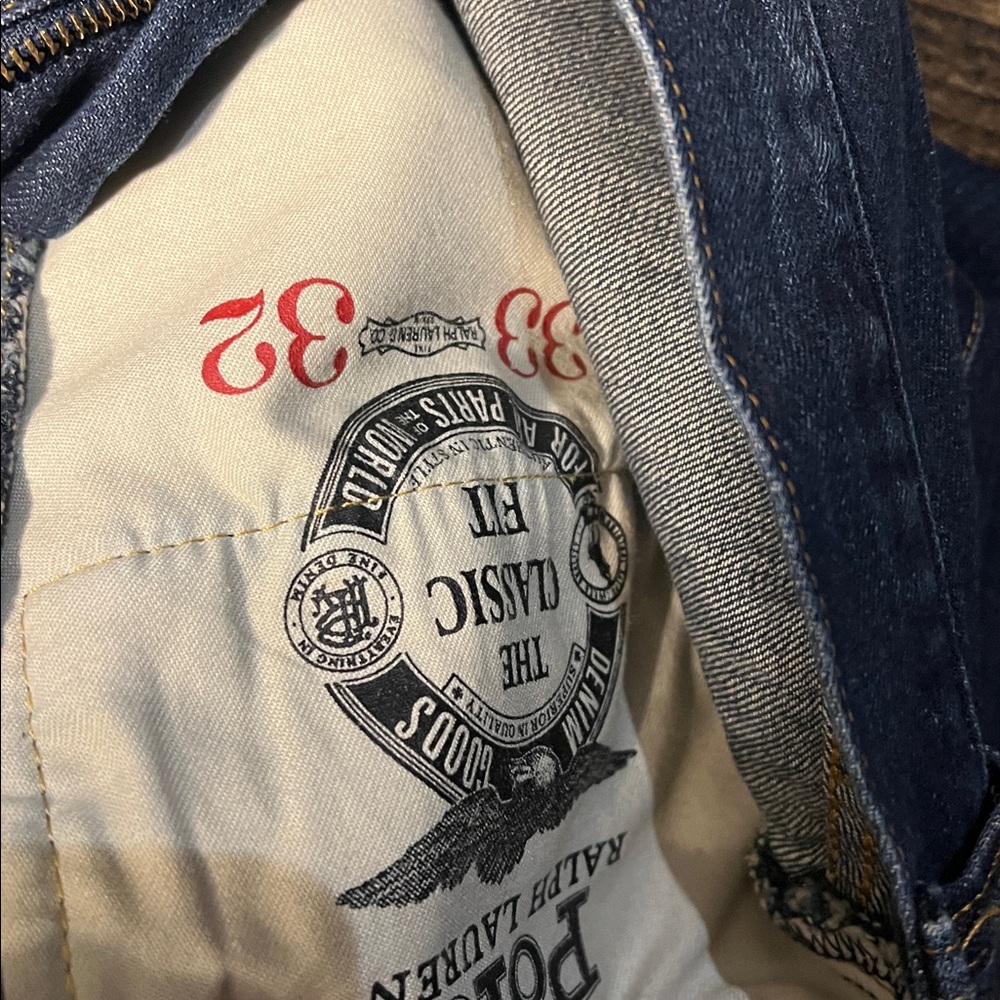 Ralph Lauren Dark Blue Straight Jeans - Picture 3 of 4
